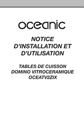 Oceanic OCEATV2ZIX Notice D'installation Et D'utilisation