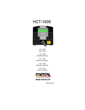 Metcal HCT-1000 Manuel D'utilisation