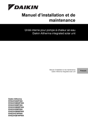 Daikin Altherma EHSHB08P30A Manuel D'installation Et De Maintenance