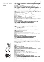 Stiga BP 375 Manuel D'utilisation
