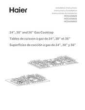 Haier HCC2430AGS Instructions D'installation