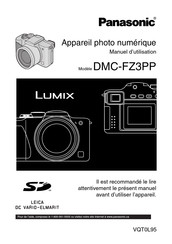 Panasonic LUMIX DMC-FZ3PP Manuel D'utilisation
