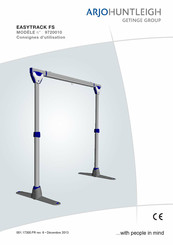 GETINGE Arjohuntleigh EASYTRACK FS 9720010 Consignes D'utilisation