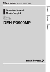 Pioneer DEH-P3900MP Mode D'emploi