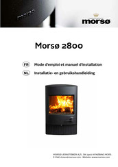 Morsø 2800 Mode D'emploi Et Manuel D'installation