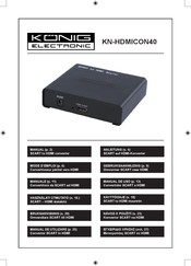 König Electronic KN-HDMICON40 Mode D'emploi