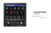 TC-Helicon VoiceTone Create XT Mode D'emploi