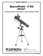 Orion SpaceProbe 3 EQ Mode D'emploi