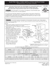 Frigidaire FFEW2425QW Instructions D'installation