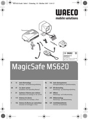 Waeco MagicSafe MS620 Instructions De Montage Et De Service