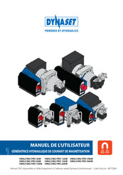 DYNASET HMG/CMG PRO 10kW Manuel De L'utilisateur