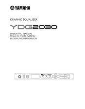 Yamaha YDG2030 Manuel D'utilisation