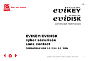 RS Pro EVIDISK Série Guide D'utilisation