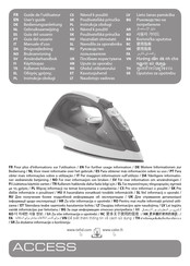 TEFAL ACCESS FV1511E3 Guide De L'utilisateur