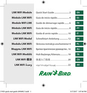 Rain Bird LNK WiF Guide De Démarrage Rapide