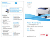 Xerox Phaser 6010 Guide D'utilisation