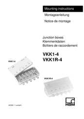HBM VKK1-4 Notice De Montage