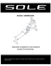 SOLE 16808032500 Guide D'utilisation