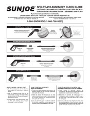 sunjoe SPX-PCA10 Guide Rapide D'assemblage