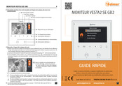 Golmar VESTA2 SE GB2 Guide Rapide