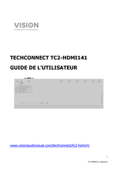 Vision TECHCONNECT TC2-HDMI141 Guide De L'utilisateur