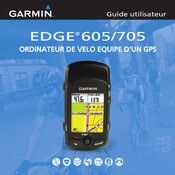 Garmin Edge 605 Guide Utilisateur