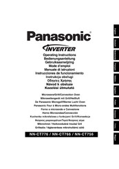 Panasonic NN-CT776 Mode D'emploi