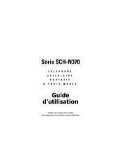 Samsung SCH-N370 Série Guide D'utilisation
