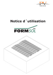 PV INTEG FORMSOL 260 Notice D'utilisation