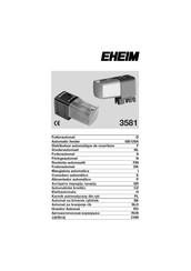 EHEIM 3581 Mode D'emploi