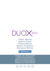 Fermax DUOX PLUS Manuel D'installation