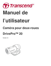 Transcend DrivePro 20 Manuel De L'utilisateur