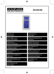 König Electronic KN-WS106 Mode D'emploi