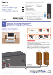 Sony STR-DH190 Guide De Démarrage