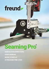 Freund Seaming Pro Mode D'emploi