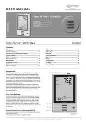 Flextherm FLP30-120 Manuel De L'utilisateur