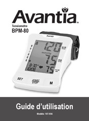 Avantia BPM-80 Guide D'utilisation