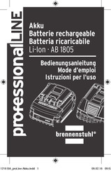 brennenstuhl Professional LINE AB 1805 Mode D'emploi