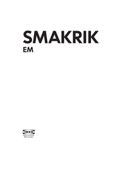 IKEA SMAKRIK EM Mode D'emploi