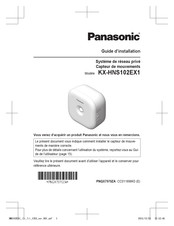 Panasonic KX-HNS102EX1 Guide D'installation