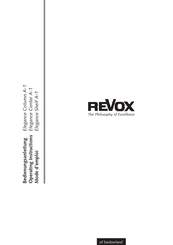 Revox Elegance Shelf A-1 Mode D'emploi