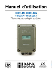 Hanna Instruments HI 8615N Manuel D'utilisation