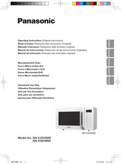 Panasonic NN-K35HWM Mode D'emploi