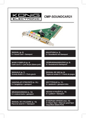 König Electronic CMP-SOUNDCAR21 Mode D'emploi