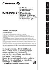 PIONEER DJ DJM-750MK2 Mode D'emploi