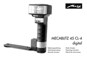 Metz MECABLITZ 45CL-4 Mode D'emploi