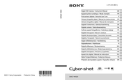Sony Cyber-shot DSC-W520 Mode D'emploi