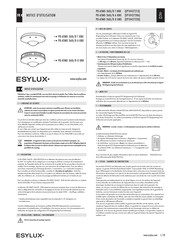 Esylux PD-ATMO 360i/8 T KNX Notice D'utilisation