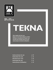 Bra Tekna 7 Instructions D'utilisation