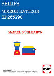 Philips HR2657/90 Manuel D'utilisation